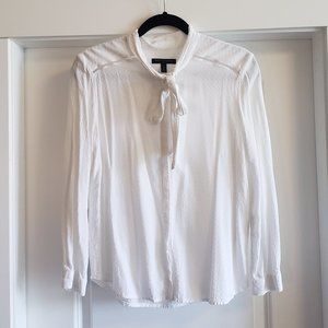 Banana Republic Neck-tie Blouse